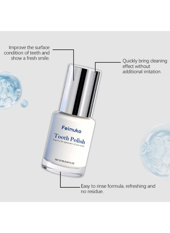 Feimuko Teeth Polish Care Products |  Improve the Appearance of Your Teeth,Get a Brighter More Confident Smile 10ml - Image 5